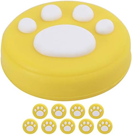 Switch Lite Greppers Grippers Prinha Impressão Cat Paw Joystick Grips PS5 Silicone Paw Grips Cobra Joystick Rocker Silicone