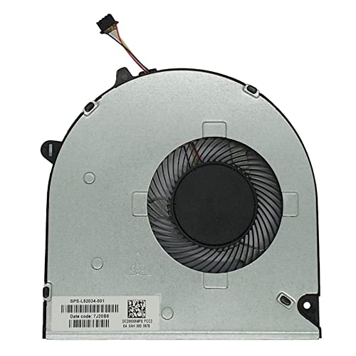 Lee_store Substituição Novo ventilador de resfriamento da CPU para HP Pavilion 15-dU 15-DW 15S-DU 15-DW0043DX 15S-DU0096TU