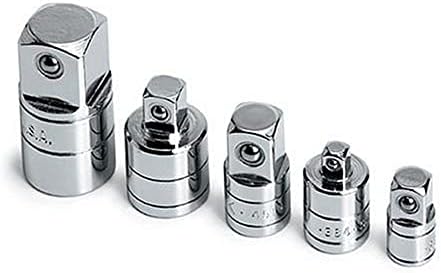 SK Tools USA, LLC, 4506, Anexos e conjuntos SK, conjunto de adaptadores de acionamento feminino e masculino, 1/4 de polegada a 1/2 polegada,