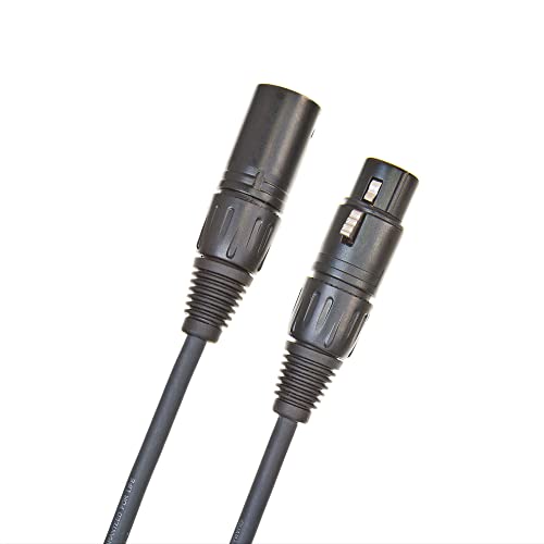 D'AdDario XLR Cabo - Cabo de microfone - blindado para redução de ruído - xlr macho para xlr fêmea - clássica série de microfone