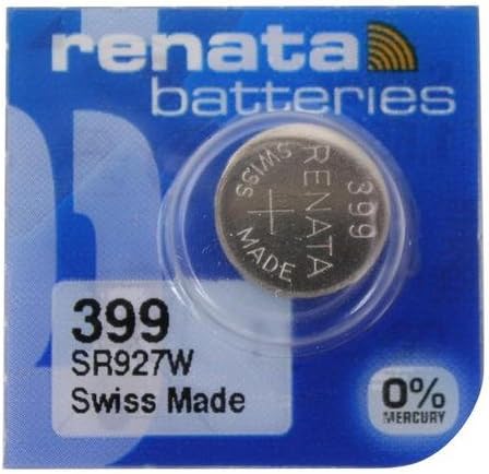 Renata Watch Battery Swiss fez 399 ou SR927SW ou AG7 1.5V