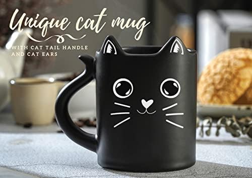 Onebttl engraçado caneca de café de gato, presentes de gato para amantes de gatos, mãe de gato, senhora de gato louca no aniversário,