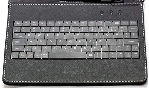 Caixa de teclado preto da Navitech compatível com o tablet Samsung Galaxy Tab 10.1 LTE
