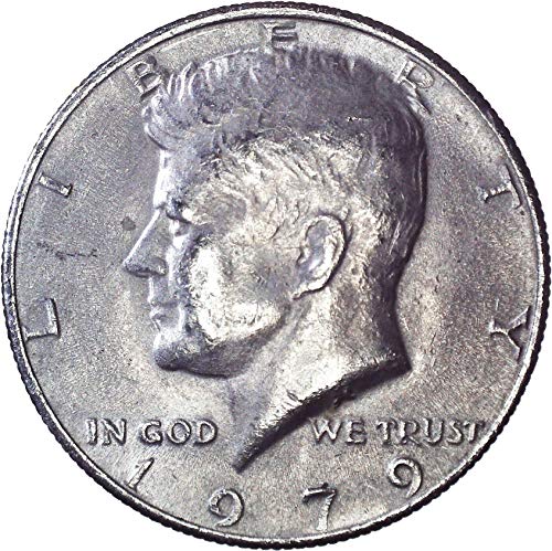 1979 Kennedy meio dólar 50c muito bom