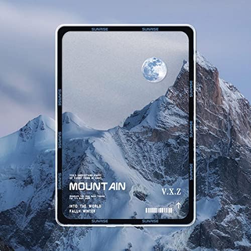 Caso Kindle Paperwhite - Toda a capa inteligente de couro PU com recurso de esteira de sono automático para o Kindle Paperwhite 10th Generation 2018, Lançado, Blue Snow Mountain