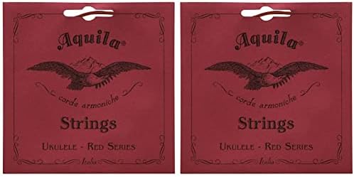 Aquila Red Series AQ -88 Tenor Ukulele Strings - Low G - 1 Conjunto de 4