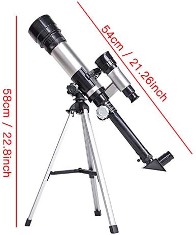 Telescópios de faruta, telescópio para astronomia para crianças adultos iniciantes, telescópio refletor para astronomia