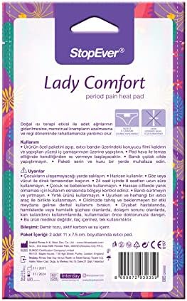 Stopever Lady Comfort Comfort Menstural Dor alivi