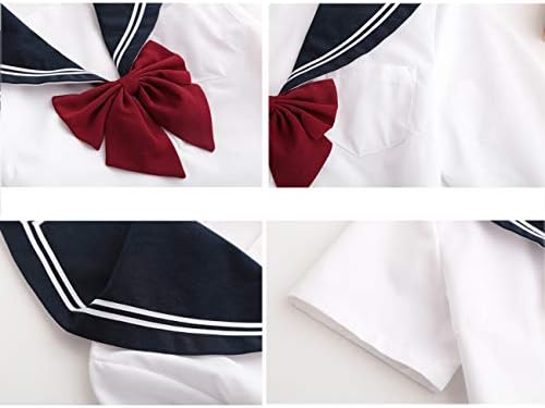 Roupa de menina da escola de orfilam kawaii bete de empregada de empregada de empregada JK, traje de uniforme, terno de marinheiro. Terno estudantil japonês.…