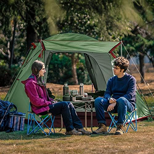 Kazoo 2／4 pessoas Camping tenda ao ar livre Família à prova d'água Grandes tendas 2/4 pessoas Tent de configuração fácil com