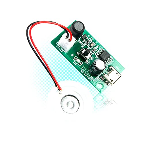 DC5V Micro USB Ultrassonic Atomize umidificador Módulo Atomizando acessórios de filme Módulo de umidificador USB Mini umidificador Diy Kit
