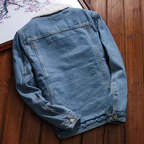 Jaqueta de outono de manga feminina chateada de jeans vintage solto de jeans de inverno longo quarto de casaco feminino