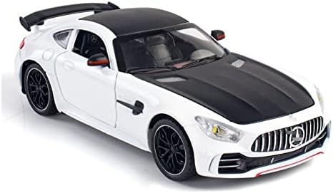 Modelo de carro em escala para Benz GTR AMG SuperCar Diecast Alloy Model Car Care Miniature Metal Vehicle Gifts 1:24 Proporção