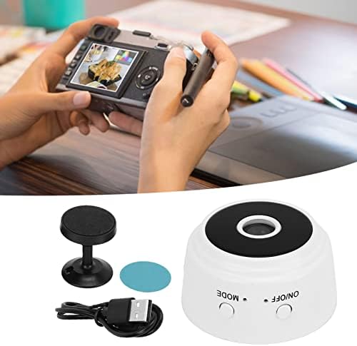 Topincn Mini Wi -Fi Câmera, capa magnética da noite de visão noturna Mini Spy Camera Micro USB 1080p HD ABS para segurança do escritório