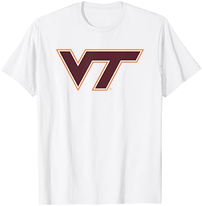 Virginia Tech Hokies Icon Logo Oficialmente licenciado camiseta