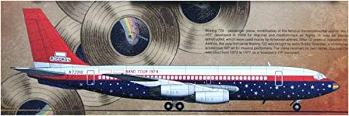 Roden RE14315 1/144 American Boeing 720 Starship One Rock Singer Dedicated Airliner Plastic Model