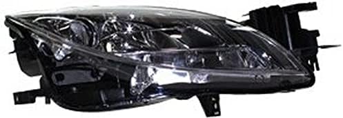 Montagem do farol da direita TYC Compatível com 2009-2010 Mazda Mazda6