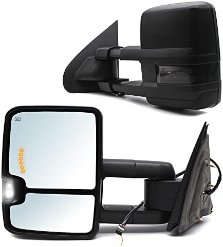 Jzsuper Side Mirror Glass Fit para 2007 2008 2009 2010 2012 2012 Nissan Sentra Driver esquerdo LH LH Flat, incluindo adesivo