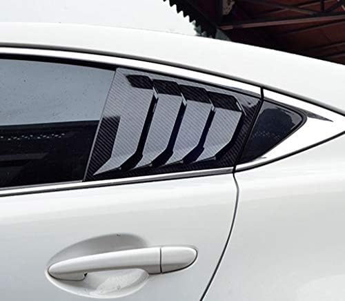 Eppar nova capa da janela traseira decorativa compatível com Mazda 6 Atenza 2014-2018