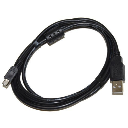 HQRP Long 6ft USB a mini cabo USB para Magellan Roadmate