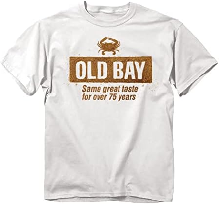 Maryland My Maryland, Old Bay- Spice Art Shirt, branco, grande