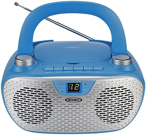 Jensen CD485Cl Boombox CD AM/FM Rádio estéreo