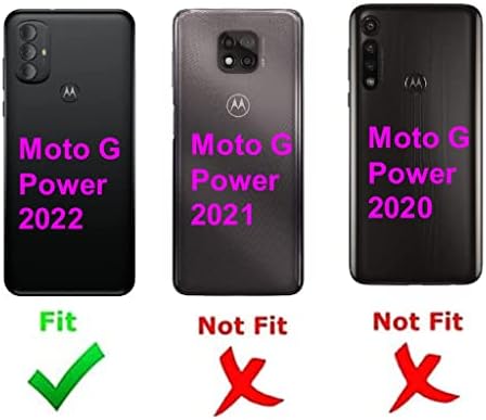 Phonsun Substituição Bateria da porta da porta traseira para Motorola Moto G Power 2022 XT2165-1 XT2165DL