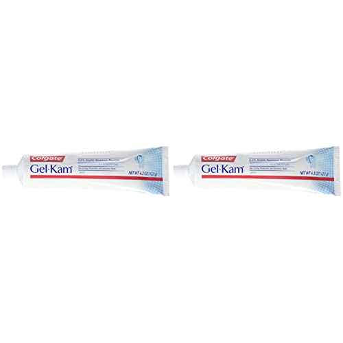 Colgate, ppax1176035, tratamento preventivo de fluoreto de gel-kam, sabor de hortelã em gel, tubo de 4,30 onças, 2 pacote
