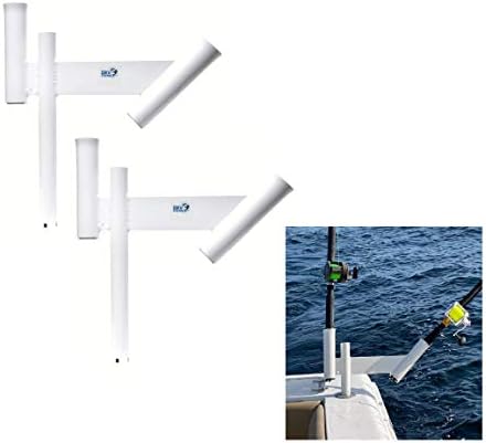 Glide Gear Dual Offset Fishing Rod Spread Outrigger Boat Trolling Solder