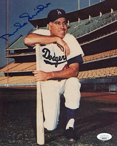 Duke Snider assinado autografado 8x10 foto Los Angeles Dodgers JSA VV92770 - Fotos autografadas da MLB