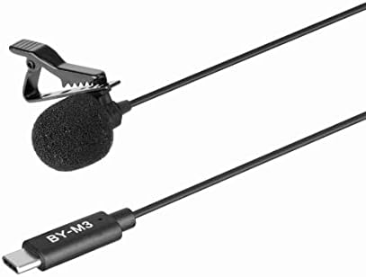 Boya BY -M3 - Lavalier Mic for Android Device, preto