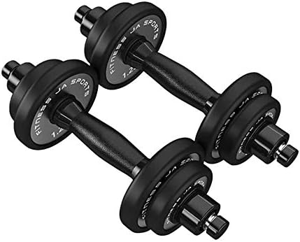 ZJHYXYH BARBELL para homens e mulheres, com haste de conexão, pode ser usada como uma barbell de esportes de fitness em casa 10kg, 15kg