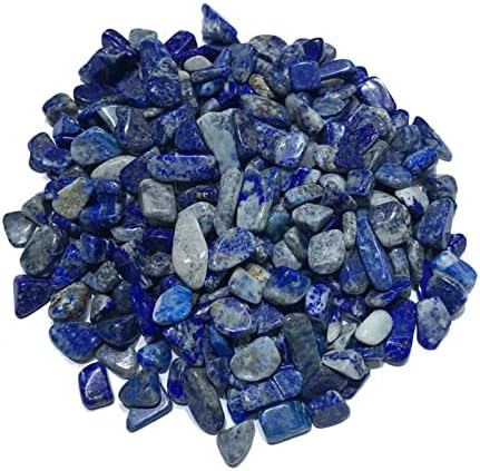 Yongto a+1000g 5-7mm de lapis azul lazuli de 5-7 mm Lazúli Lazuli Cristal Polished Amossen Pedras e minerais de peixes