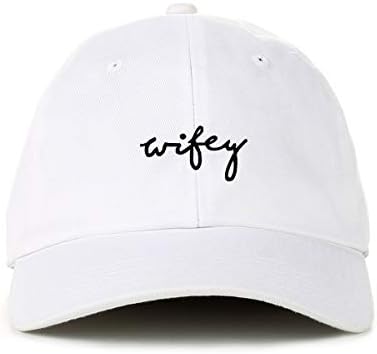 Tech Design Wifey Baseball Cap bordado algodão ajustável de pai chapéu
