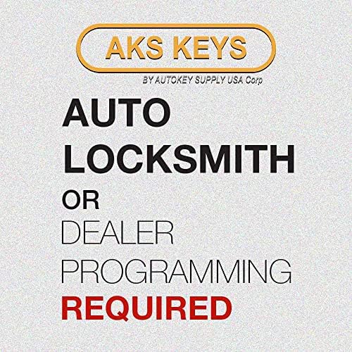 Aks Keys New Keyless Remote Head Key Case Shell 4B Compatível com Subaru Uncut Blade B110