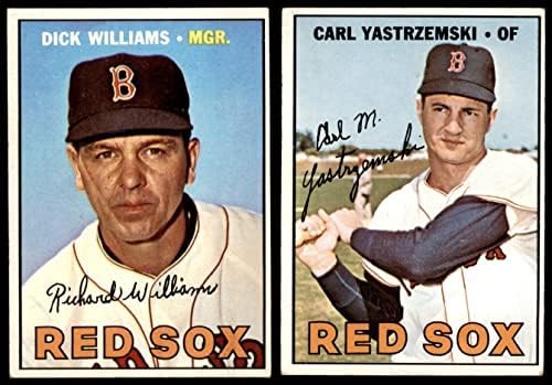 1967 Topps Boston Red Sox Set Definir Boston Red Sox VG+ Red Sox