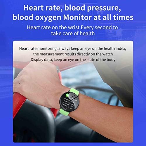 Smartwatch que pode chamar e enviar texto, o 119S Moda Smart Sports Watches Slim Design Impermeável, rastreadores de atividades e relógios inteligentes com monitor de pressão arterial, Smartwatch Health para iPhone Android