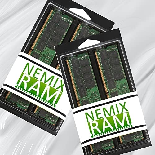 Nemix RAM 128GB DDR4-2133 PC4-17000 ECC RDIMM Registrado Servidor Atualização de memória para Dell PowerEdge FC830 Servidor