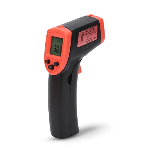 Termômetro infravermelho não contato, termômetro de temperatura digital infravermelha de alta temperatura, -50 ~ 600 ℃/-58 ~ 1122f, pistola de termômetro industrial