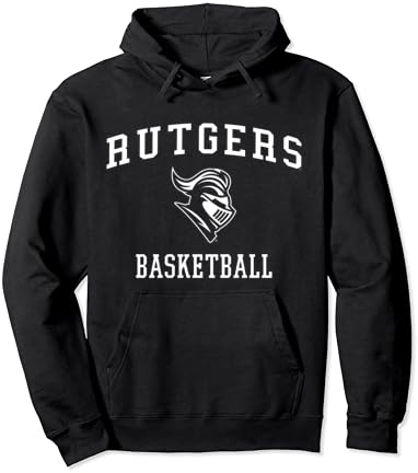 Rutgers University Scarlet Knights Basketball Pullover Hoodie