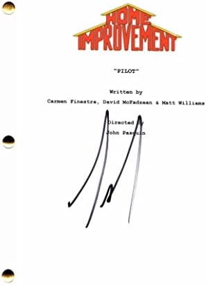 Tim Allen assinou o Autograph Home Melhoramento Piloto Full Pilot Script - The Santa Clause