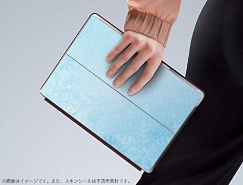 capa de decalque igsticker para o Microsoft Surface Go/Go 2 Ultra Thin Protective Body Skins 006283 Snow Crystal Aqua