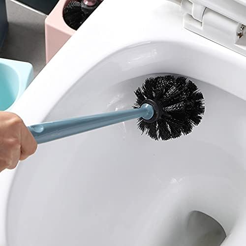 Escova de vaso sanitário limpa escova de vaso sanitário suporte para parede doméstica pincel de banheiro de parede de banheiro
