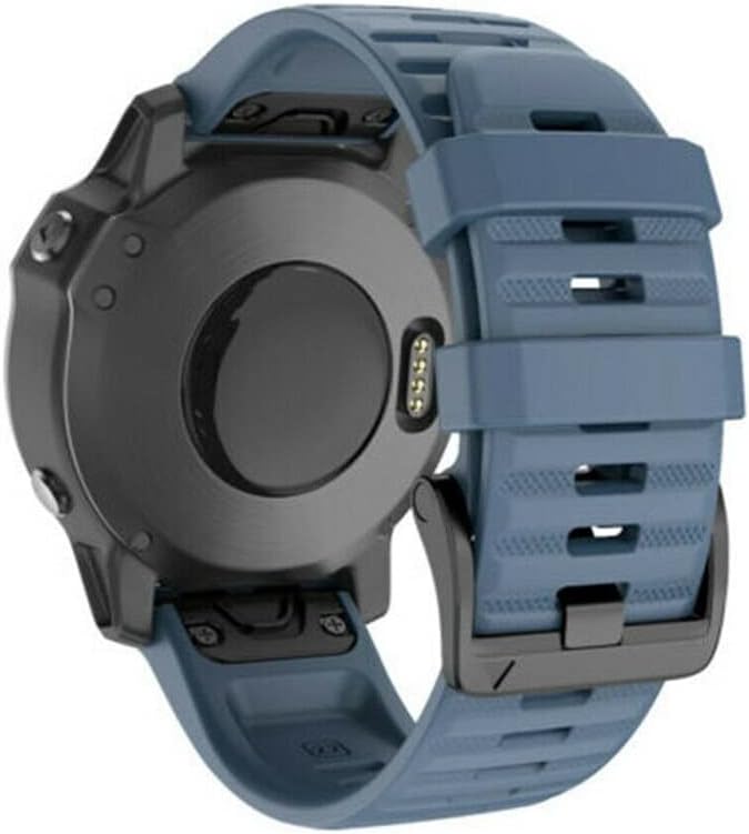Sawidee 22 26mm Sport Silicone Watch Band Strap para Garmin Fenix ​​6x 6 Pro 5x 5 Plus Descent MK1 MK2 Tactix Delta Redução rápida WatchBand