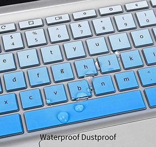 Capa de teclado de casebuy para HP X360 14A Chromebook 14 , HP Chromebook 11 G2/G3/G4/G4 EE/G5/G6 EE/G7 EE/11A-NB0013DX, HP Chromebook