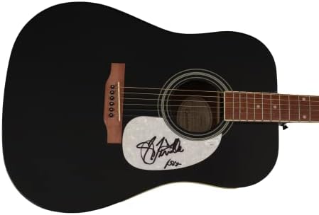 Tenille Townes assinou autógrafo em tamanho grande Gibson Epiphone Acoustic Guitar w/James Spence Authentication JSA Coa