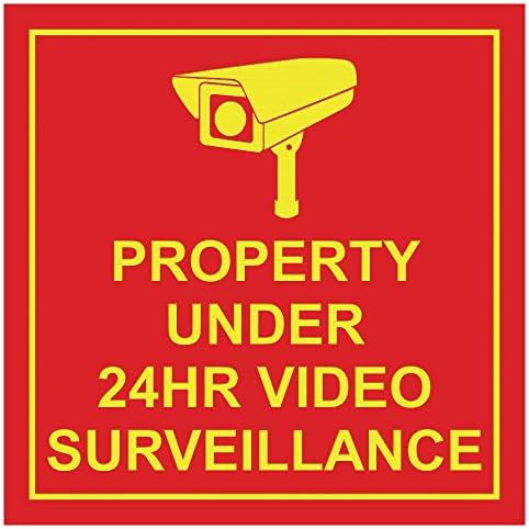 Propriedade quadrada sob 24 horas de vigilância de videopere