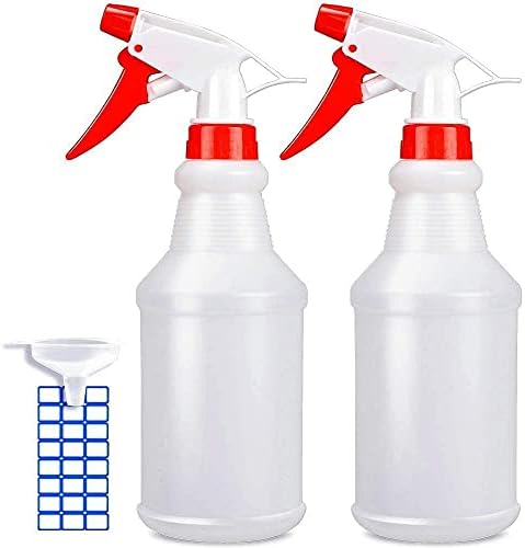 Frasco de spray JohnBee - garrafas de spray vazias - garrafas de spray para soluções de limpeza/plantas/spray de água sanitária/churrasco