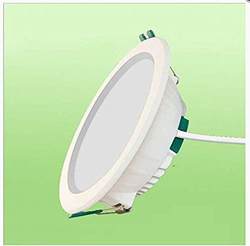 Okluck Ultra-Fhin 3W/5W/7W Light Simplity Hole Hole Hole Lamp Abertura 7.5 cm Villa Restaurant Incorporado Painel Light Anti-Fog