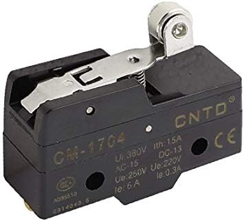 X-Dree TM-1704 SPDT Momentário do braço de rolo curto Micro limite Ação Snap (Microinterruttore Microattuatore Mommoneo